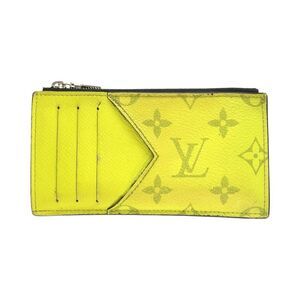 Pre Loved louis vuitton Men yellow | yellow Card Holder